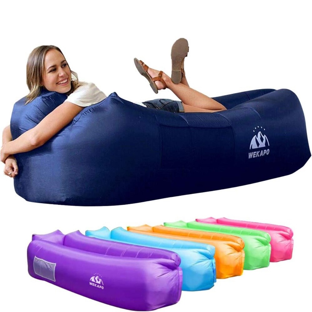 Wekapo Inflatable Lounger Air Sofa Hammock New In Box Portable NIB